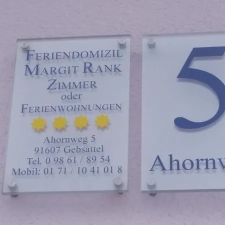Feriendomizil Margit Rank *